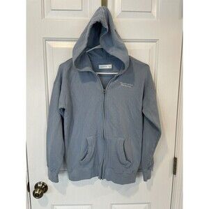 Abercrombie & Fitch Kids 14 Gray Blue Full Zip Hooded Jacket New York City